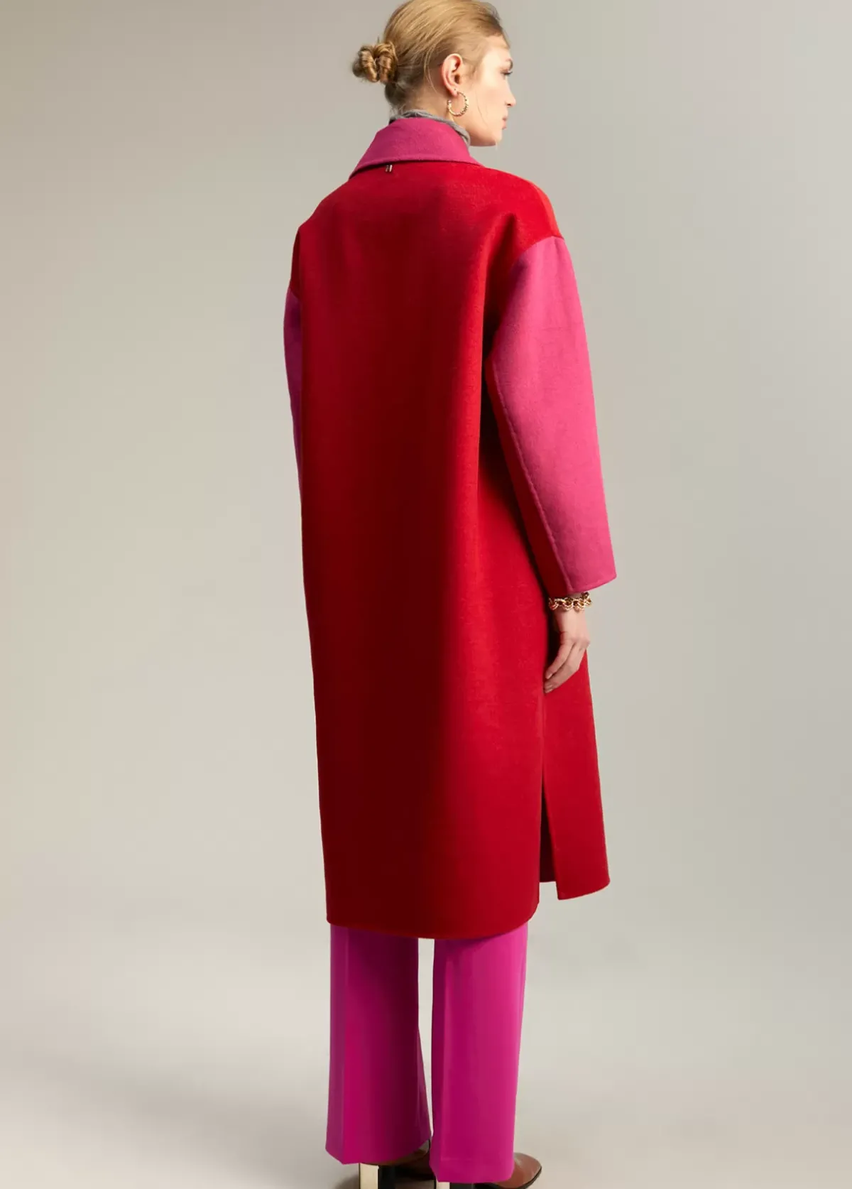 Best Abrigo bicolor handmade Abrigos Y Cazadoras