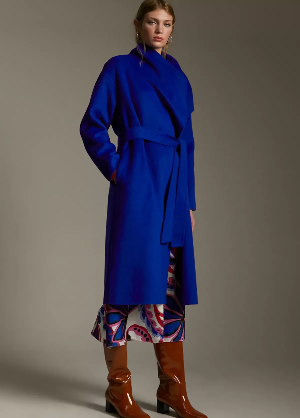 Outlet Abrigo monocolor handmade Abrigos Y Cazadoras