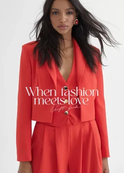 Online Americana cropped Americanas Y Blazers