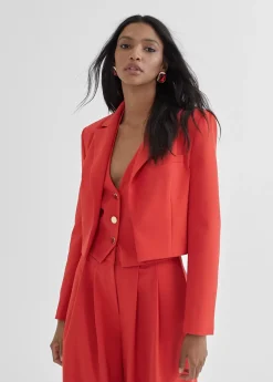 Online Americana cropped Americanas Y Blazers