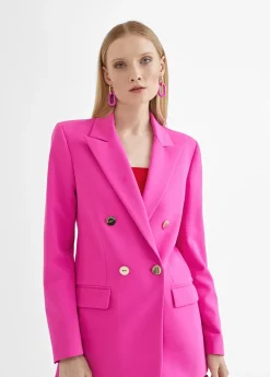 Americana cruzada monocolor Americanas Y Blazers