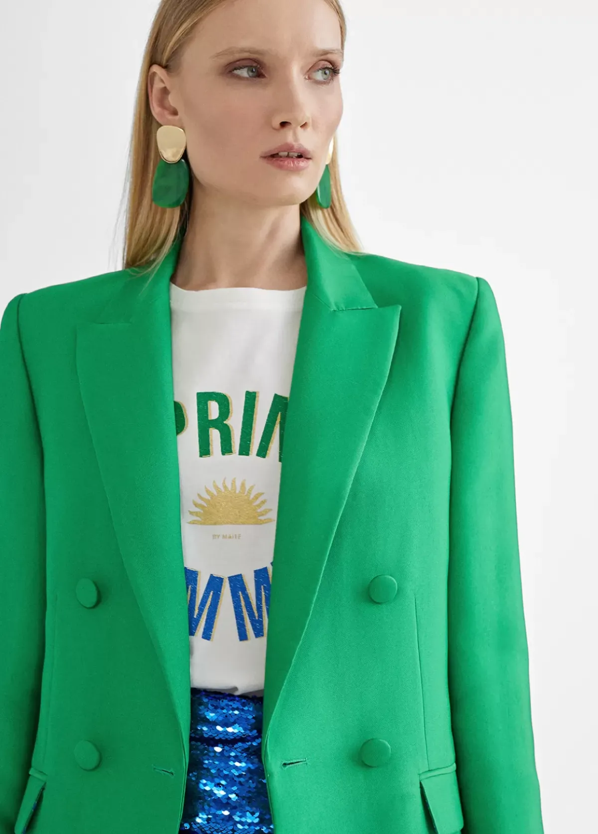 Americana monocolor Americanas Y Blazers