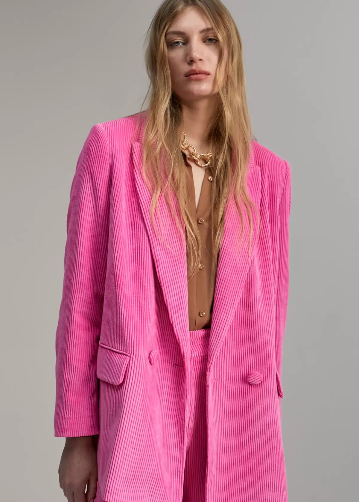 Best Americana oversize de pana Americanas Y Blazers