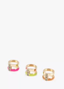 Outlet Anillo doble aro Bisuteria