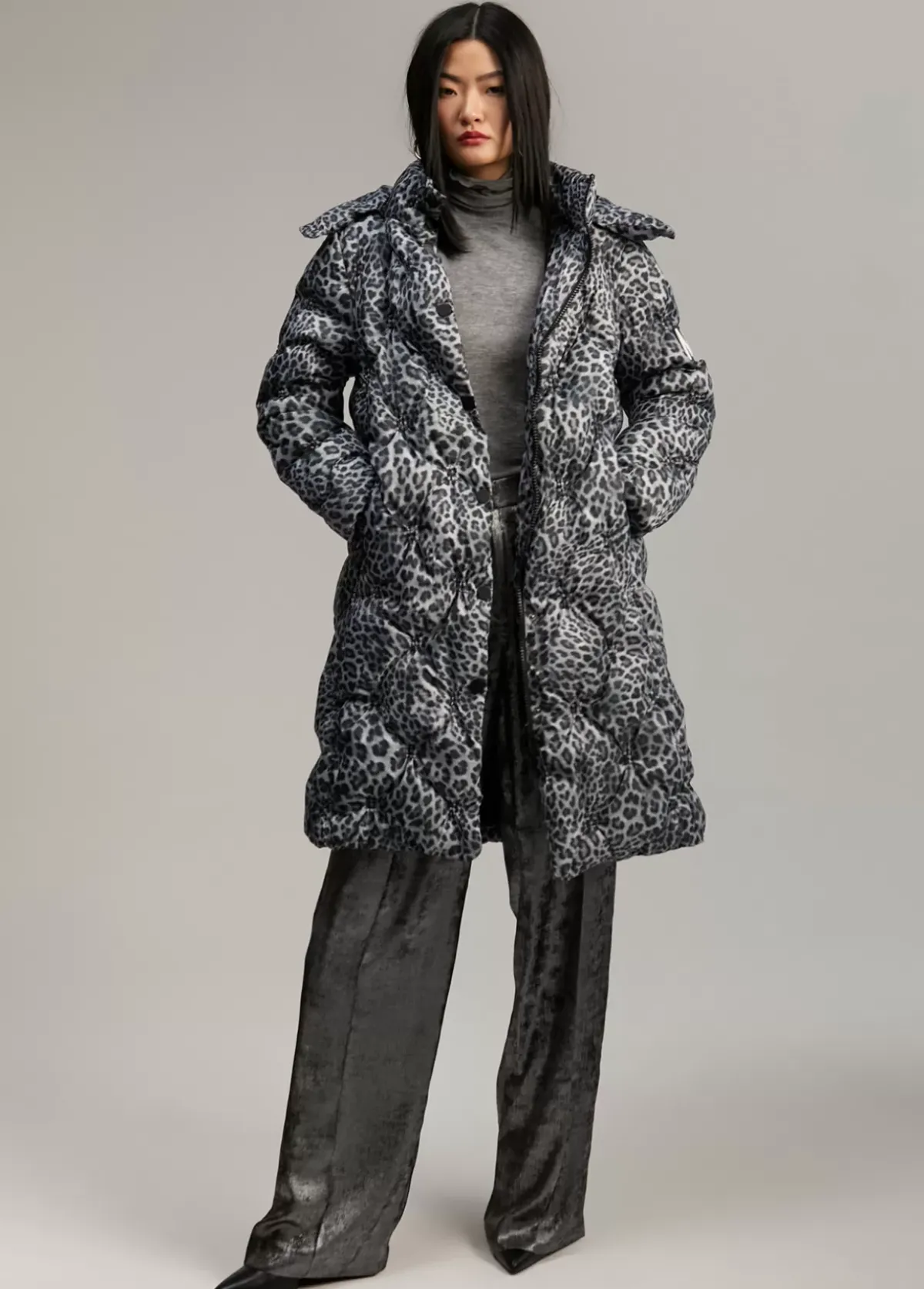 Hot Anorak acolchado animal print Animal Print|Abrigos Y Cazadoras