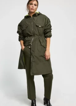 New Anorak acolchado con capucha Abrigos Y Cazadoras