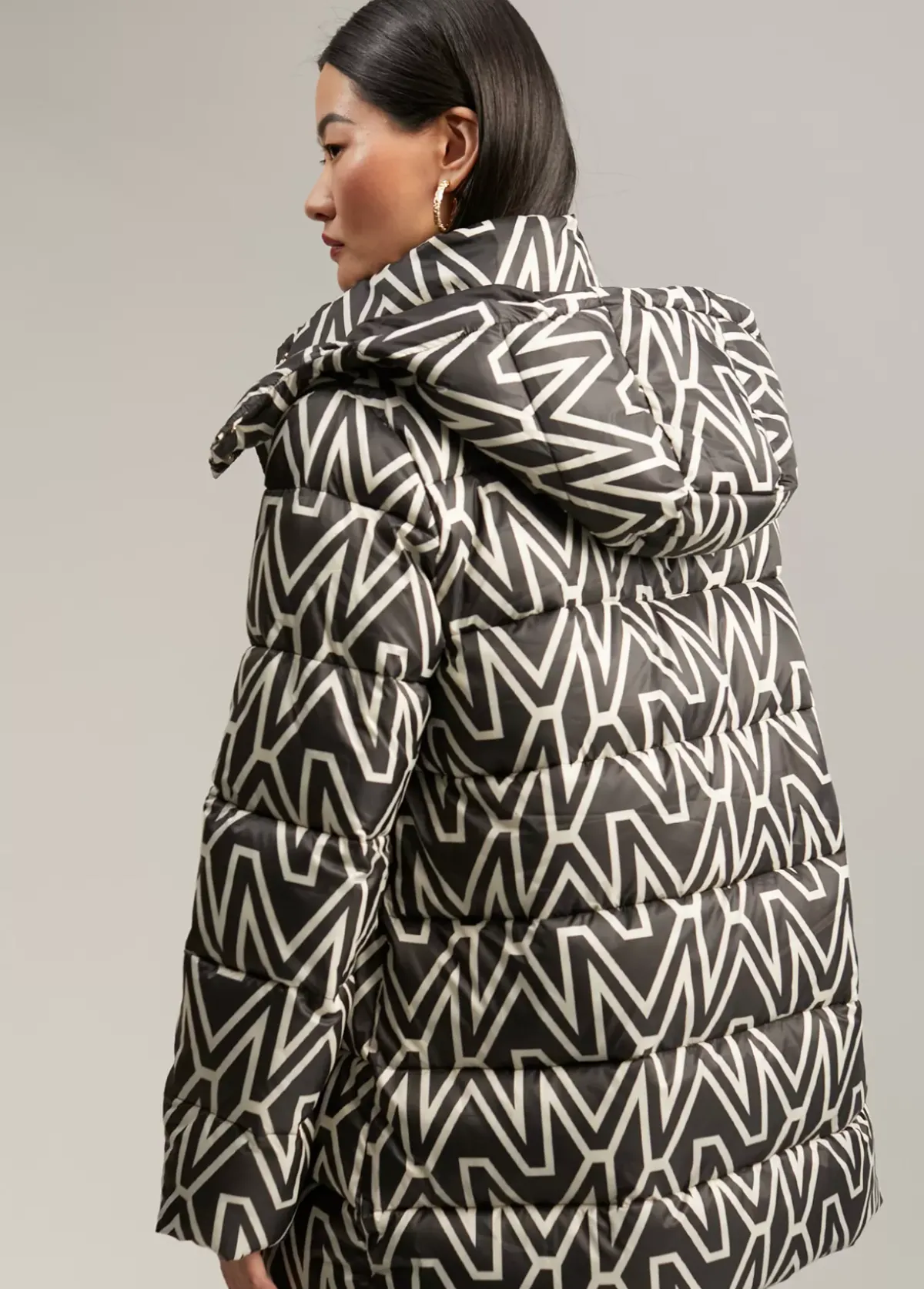 Discount Anorak corto acolchado monograma Abrigos Y Cazadoras