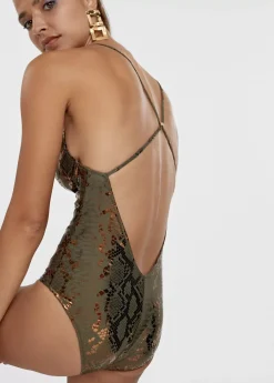 Sale Bañador animal print fantasia Baño