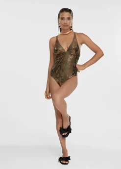 Sale Bañador animal print fantasia Baño