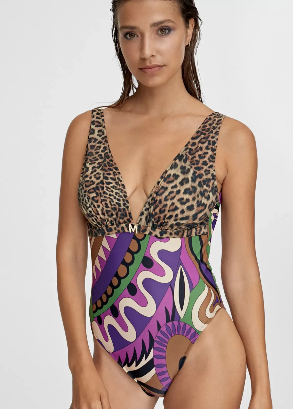 Outlet Bañador Animal Print y Paisley Baño