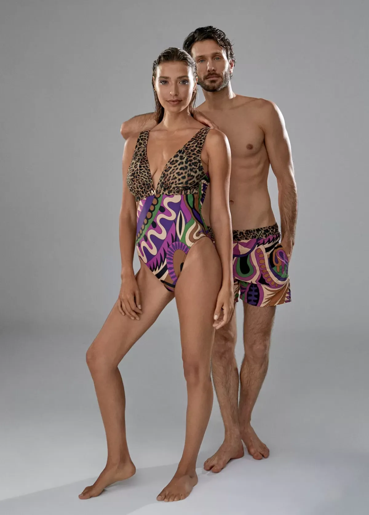 Outlet Bañador Animal Print y Paisley Baño