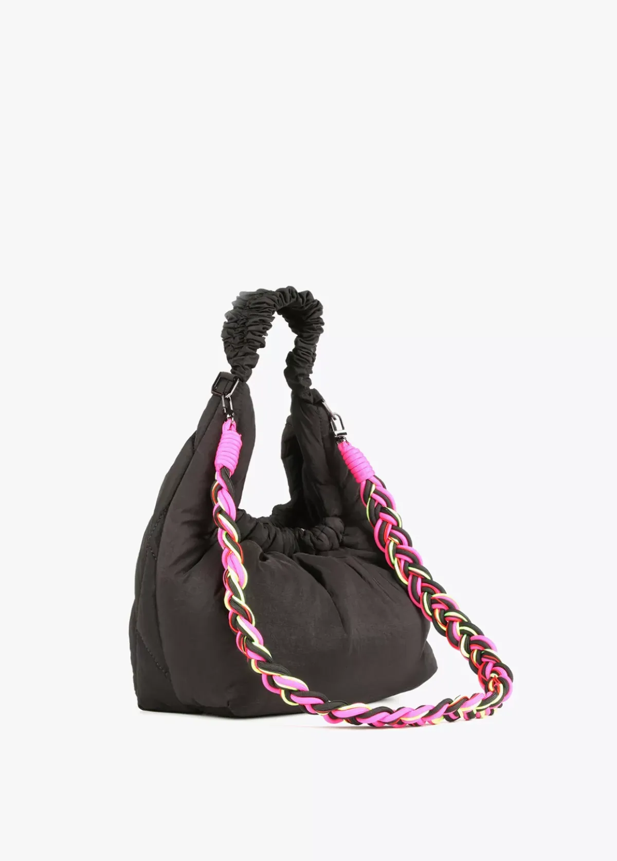 Bandolera acolchada asa trenzada Bolsos De Hombro|Bandoleras