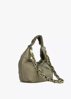 Bandolera acolchada asa trenzada Bolsos De Hombro|Bandoleras