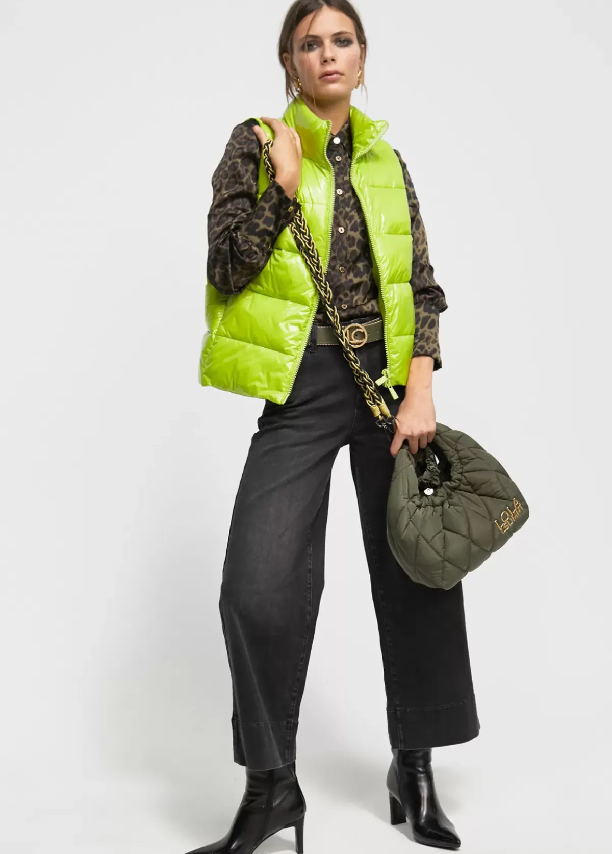 Bandolera acolchada asa trenzada Bolsos De Hombro|Bandoleras