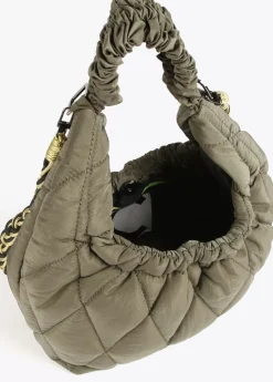 Bandolera acolchada asa trenzada Bolsos De Hombro|Bandoleras