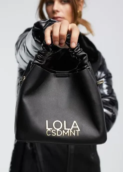 Online Bandolera con asa fruncida Bolsos Pequeños|Bandoleras