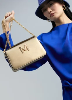 Clearance Bandolera dorada Bandoleras|Bolsos Pequeños