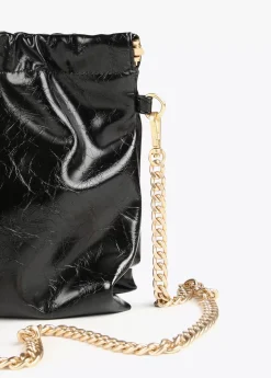 New Bandolera efecto piel brillante Bandoleras|Bolsos Pequeños