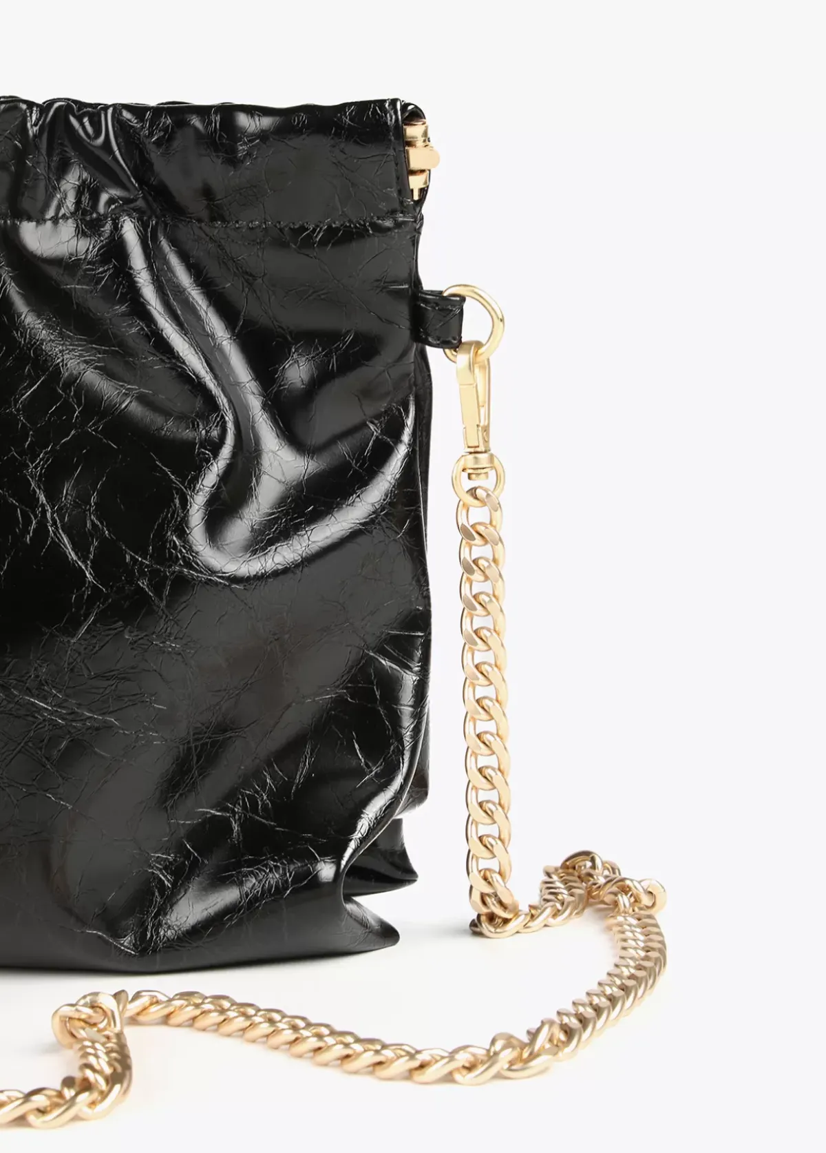 New Bandolera efecto piel brillante Bandoleras|Bolsos Pequeños