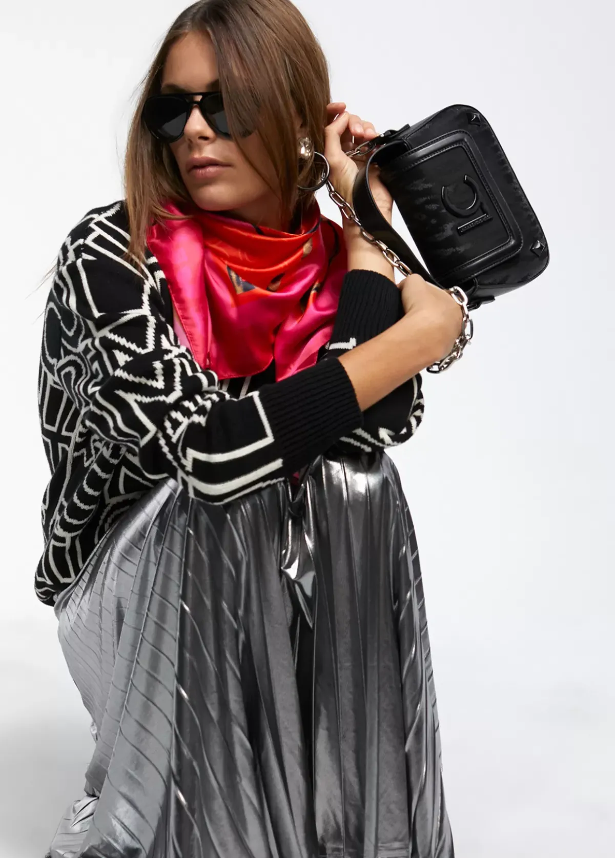 Discount Bandolera estampado zebra Bandoleras|Bolsos Pequeños