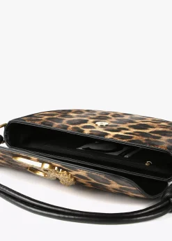 Hot Bandolera media luna animal print Animal Print|Bolsos De Hombro