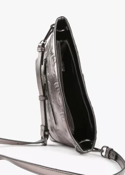 Online Bandolera metalizada en efecto piel Bolsos