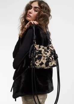 Best Bandolera tejido animal Animal Print|Bolsos De Hombro