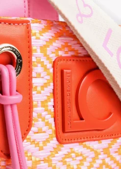 Best Bandolera tipo cesta efecto rafia Bolsos