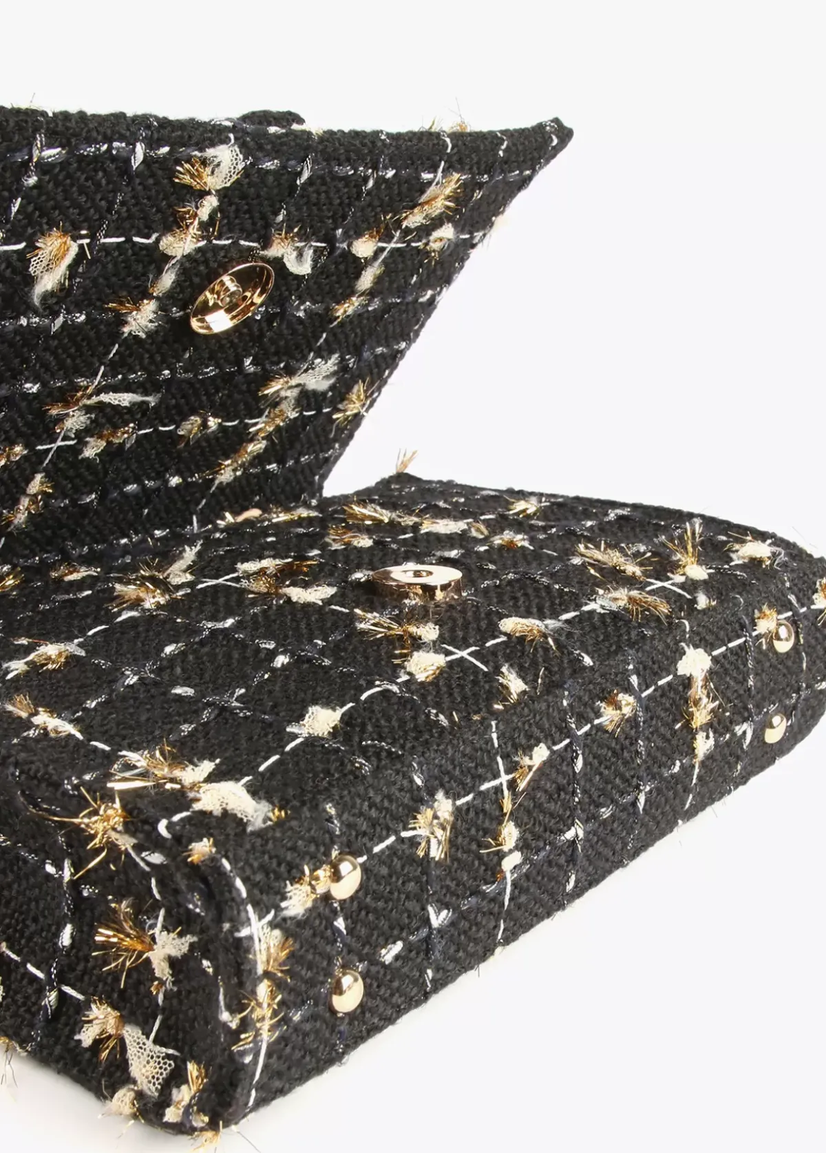 Hot Bandolera tweed Bandoleras|Bolsos Pequeños