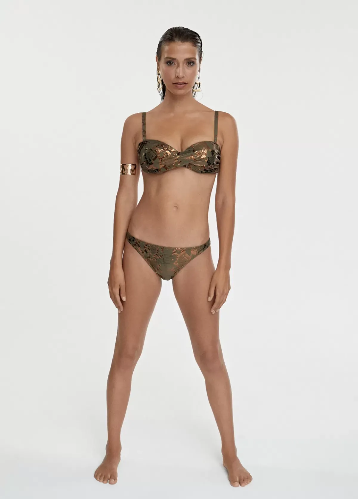 Clearance Bikini animal print fantasia Baño