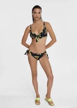 Bikini estampado maxi logo Baño