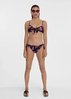 Bikini estampado maxi logo Baño