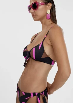 Bikini estampado maxi logo Baño