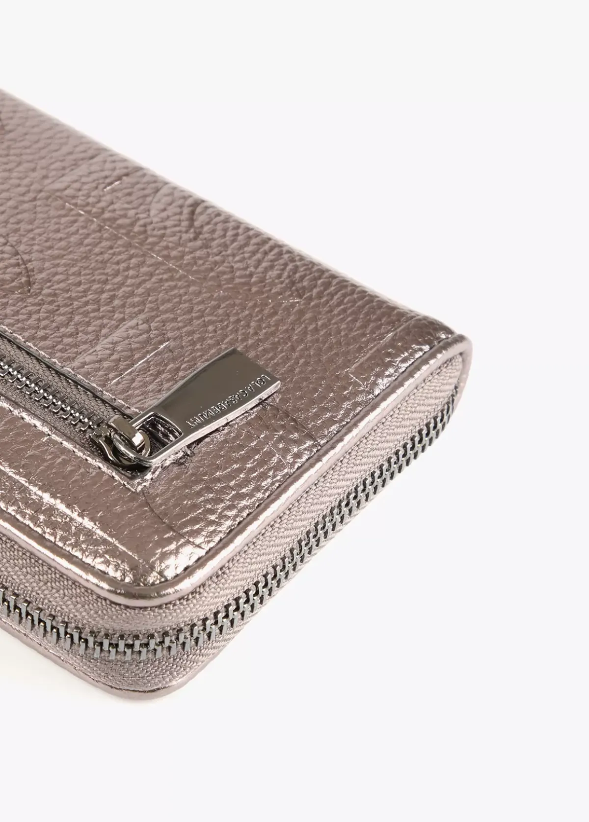 New Billetero grande metalizado Accesorios|Bolsos