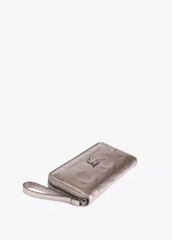 New Billetero grande metalizado Accesorios|Bolsos