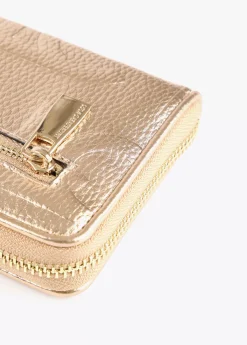 Online Billetero grande metalizado Accesorios|Bolsos