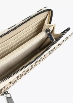 Best Billetero grande tejido zebra Accesorios