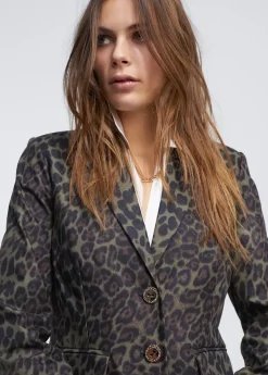 Discount Blazer animal print Animal Print|Americanas Y Blazers