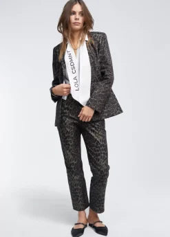 Discount Blazer animal print Animal Print|Americanas Y Blazers