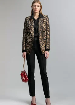 Clearance Blazer animal print Americanas Y Blazers|Animal Print