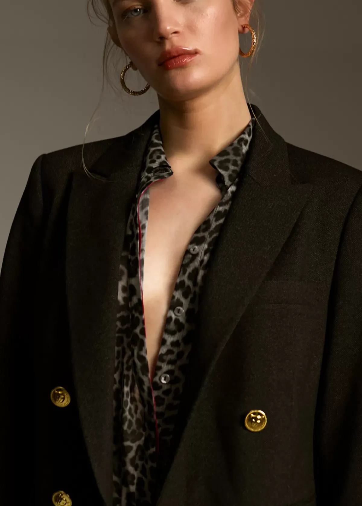 Clearance Blazer botón animal Americanas Y Blazers