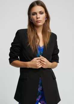 Clearance Blazer forro contraste Americanas Y Blazers