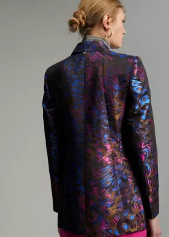 Online Blazer jacquard estampado Americanas Y Blazers