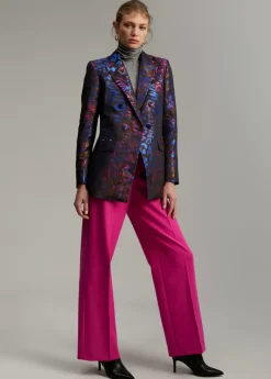 Online Blazer jacquard estampado Americanas Y Blazers