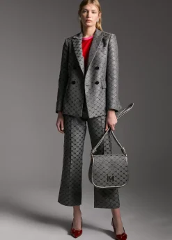 Discount Blazer jacquard monograma Americanas Y Blazers