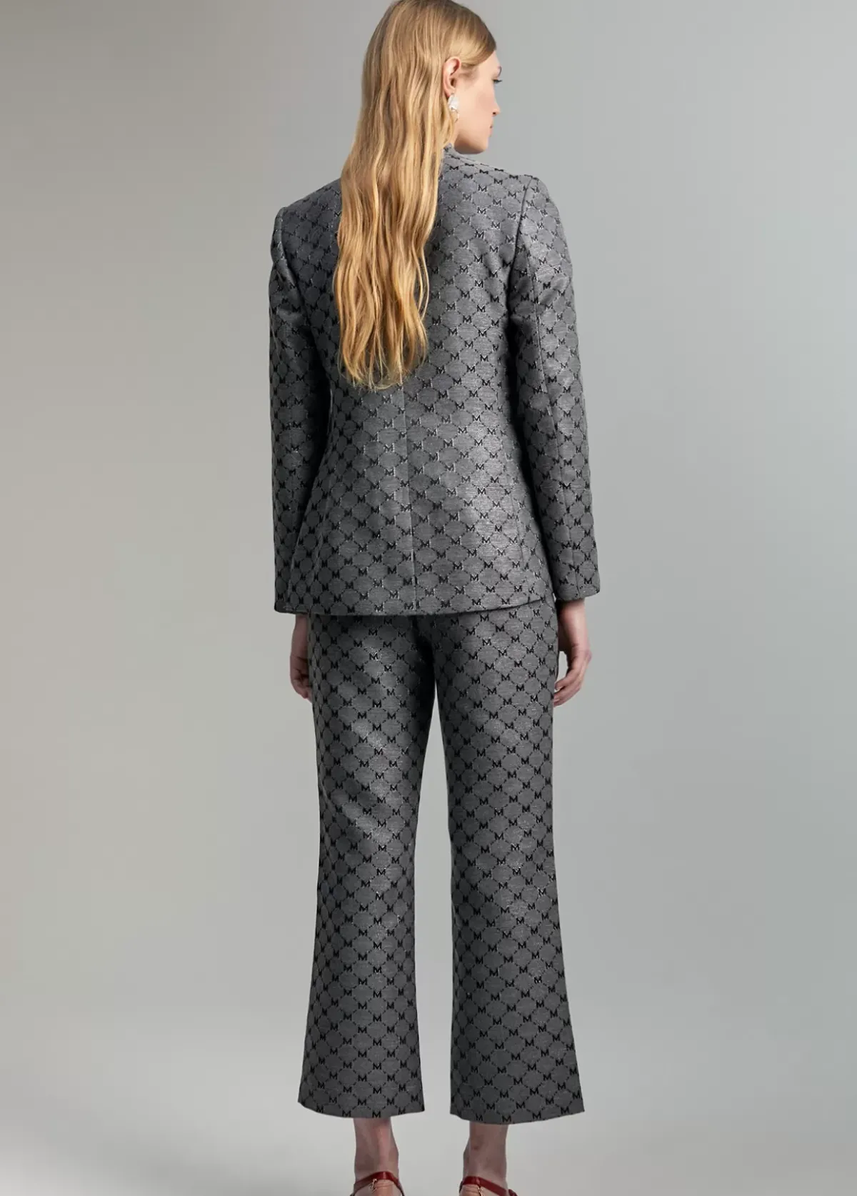 Discount Blazer jacquard monograma Americanas Y Blazers