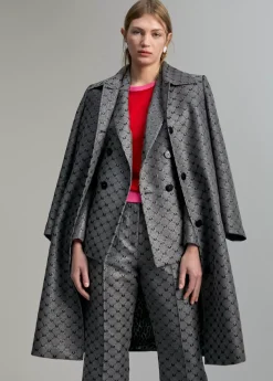 Discount Blazer jacquard monograma Americanas Y Blazers