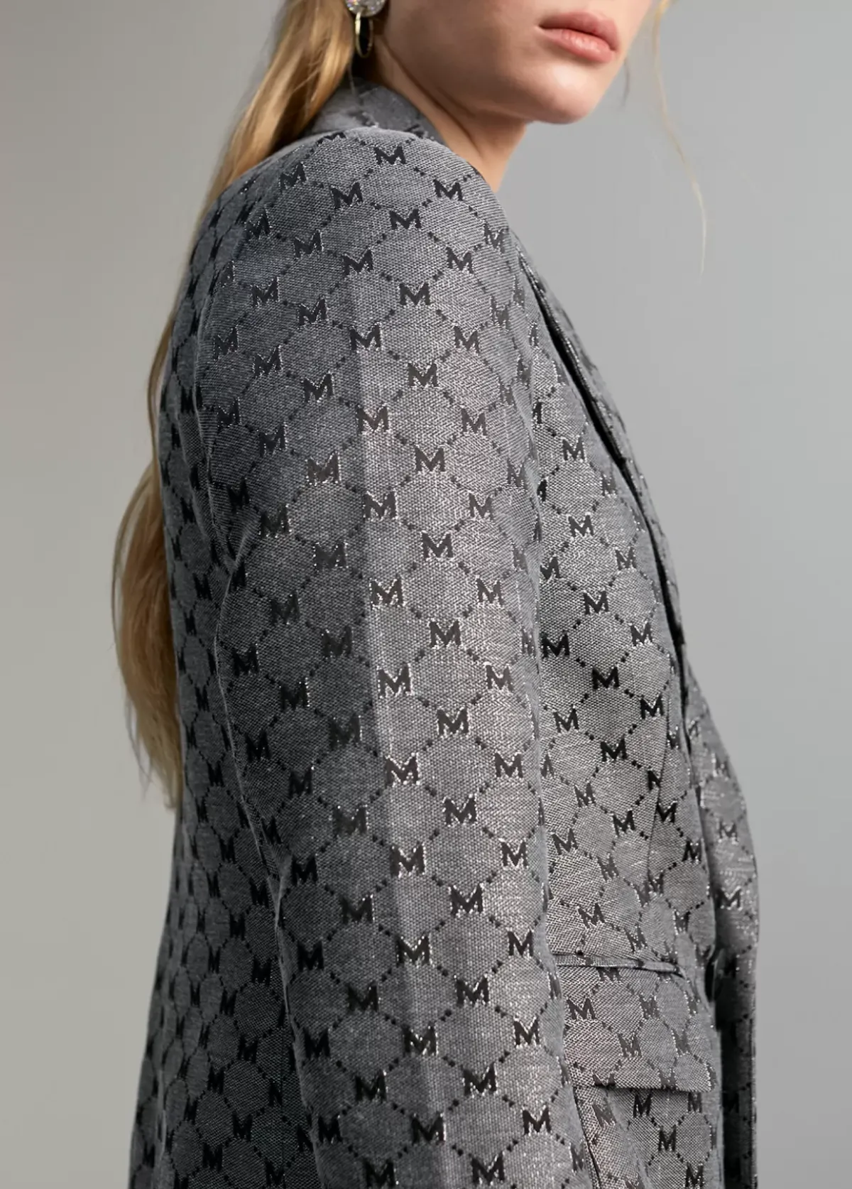 Discount Blazer jacquard monograma Americanas Y Blazers