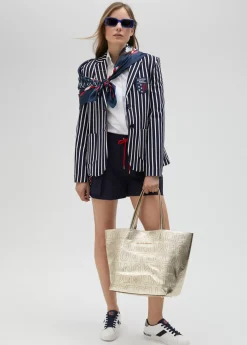 Sale Blazer rayas bicolor de edición limitada - Lola Casademunt Americanas Y Blazers