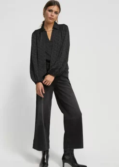 Online Blusa con lazo Camisas Y Blusas